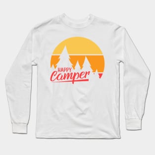 Happy Camper Long Sleeve T-Shirt